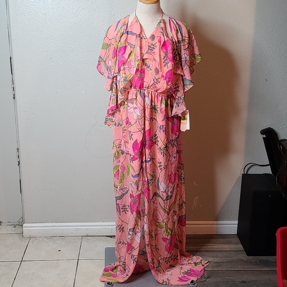 Gianni Bini Blosson Maxi Romper